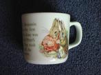 Mok / Wedgwood / Beatrix Potter / Benjamin Bunny, Kop en/of schotel, Ophalen of Verzenden, Zo goed als nieuw, Porselein