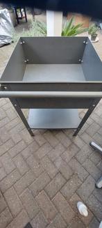 moestuin/kweekbak/trolley wieltjes anthraciet bieden va22,50, Ophalen, Gebruikt