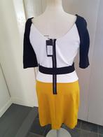 Bcbgmaxazria Bcbg maxazria jurk color block dress maat 36, Ophalen of Verzenden, Maat 36 (S), Boven de knie, Bcbgmaxazria