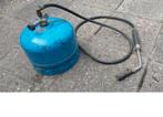 Een Gasfles met een soldeer brander, Ophalen of Verzenden, Zo goed als nieuw