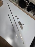 Espagnolet raam sluiting, Ophalen of Verzenden, Gebruikt, Rvs, Schuif of Grendel