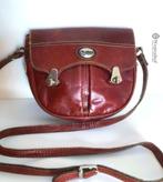 Vintage Mystery leren tas dames schoudertas - crossbody tas, Sieraden, Tassen en Uiterlijk, Tassen | Damestassen, Ophalen of Verzenden