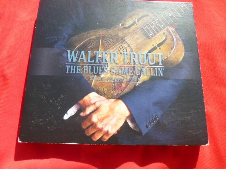 Walter Trout - CD + DVD The Blues Came Callin' (2014), Cd's en Dvd's, Cd's | Jazz en Blues, Zo goed als nieuw, Blues, 1980 tot heden