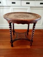 Antieke bijzet/salon tafel, 64 cm doorsnee, Ophalen