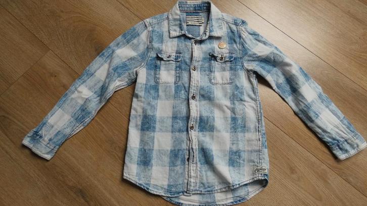 Leuke blouse van Scotch & Soda, Kinderen en Baby's, Kinderkleding | Maat 128, Zo goed als nieuw, Jongen, Overhemd of Blouse, Ophalen of Verzenden