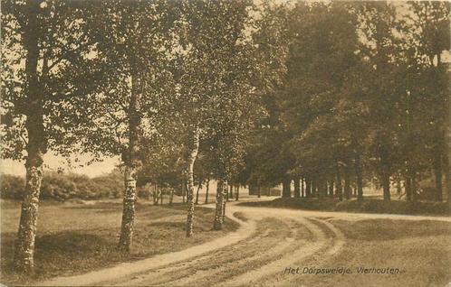 (381-343-033) Vierhouten Het Dorpsweidje, Verzamelen, Ansichtkaarten | Nederland, Gelderland, Voor 1920, Verzenden