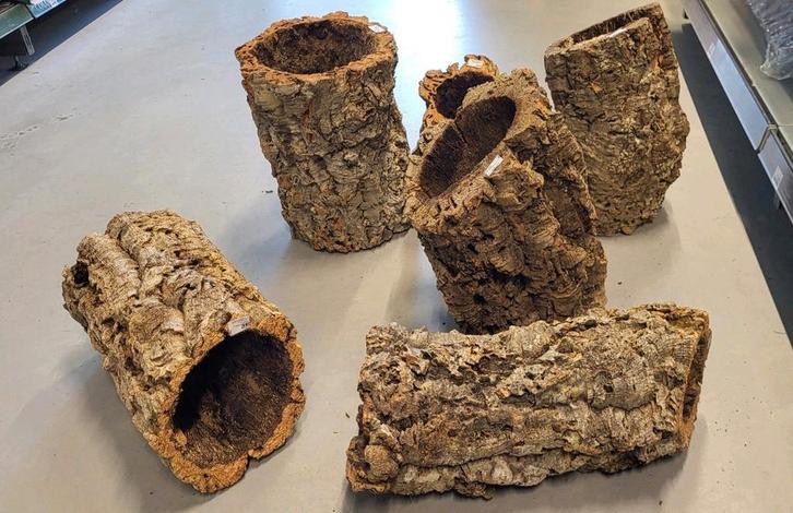 Mooie grote stukken kurk op voorraad - terrarium, Dieren en Toebehoren, Reptielen en Amfibieën | Toebehoren, Zo goed als nieuw
