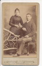 Foto - Fotograaf: W.G. Kuijer Man en Vrouw, Gebruikt, Foto, Ophalen of Verzenden, Voor 1940