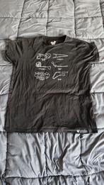 Walibi Holland achtbanen layouts T-shirt, Zwart, Maat 56/58 (XL), Ophalen of Verzenden, Zo goed als nieuw