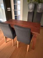 Tafel/bureau, Ophalen, Gebruikt, 100 tot 150 cm, Teakhout