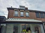 Elektrisch zonnescherm, Tuin en Terras, Ophalen, Zo goed als nieuw, Knikarmscherm, Elektrisch