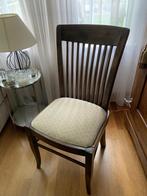 Antieke Houten Eetkamerstoelen, Ophalen, Gebruikt, Bruin, Eén