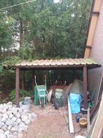 Houten overkapping, Ophalen