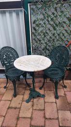 Decoratief tuinsetje., Ophalen, Gebruikt, Overige materialen, 2 zitplaatsen
