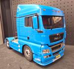 Tamiya man tgx 4x2 zeer mooie truck + trailer, Schaal 1:14, Nieuw, Auto onroad, RTR (Ready to Run)