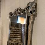 Barok Spiegel -houten lijst- zilver - 200 x 100 cm-TTM Wonen, Huis en Inrichting, Woonaccessoires | Spiegels, TTM Wonen, Meubels – (Perzische) Tapijten en Woonaccessoires