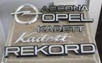 Opel Kadett Ascona Rekord emblemen-wieldeksels, Ophalen of Verzenden, Gebruikt, Opel