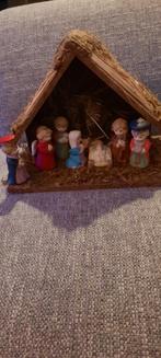 4 Kerst-items/stalletje/engeltjes/trein/kerstboomstandaard, Diversen, Kerst, Ophalen, Zo goed als nieuw