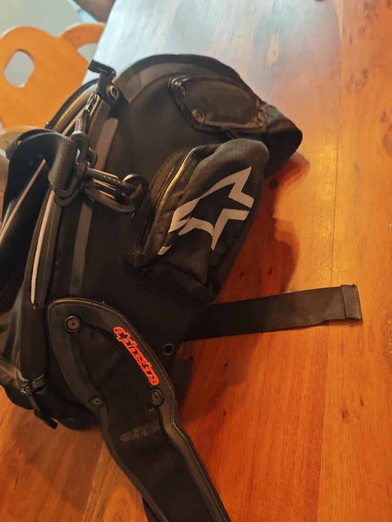 Alpinestars motor rugtas met rug protection., Ophalen of Verzenden, Gebruikt