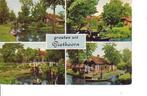Ansichtkaart 	Giethoorn	4-luik	Punter, Verzamelen, Verzenden, 1960 tot 1980, Gelopen, Overijssel