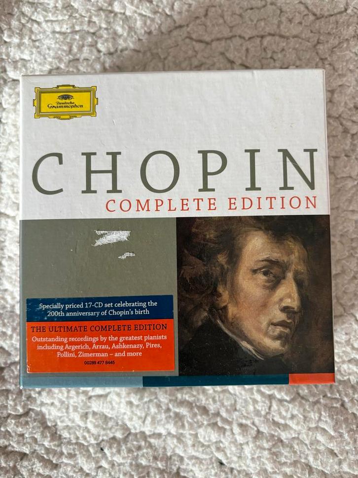 Chopin Complete Edition CD Boxset, Cd's en Dvd's, Cd's | Klassiek, Zo goed als nieuw, Kamermuziek, Romantiek, Boxset, Ophalen of Verzenden