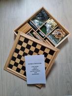 Spellendoos met diverse spellen, Een of twee spelers, Ophalen, Nieuw, Onbekend