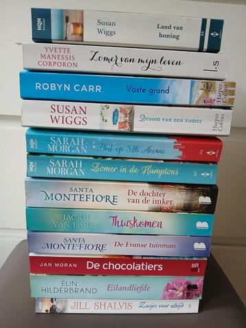 Pakket van 12 romans, liefst in 1 koop maar los kan ook beschikbaar voor biedingen