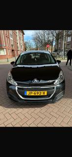Peugeot 208 1.2 VTI 60KW/82PK 5-D 2016 Zwart, Auto's, Peugeot, Origineel Nederlands, Te koop, 5 stoelen, Benzine