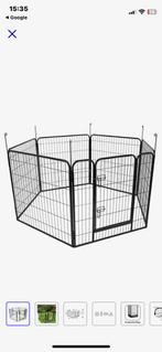 Honden ren/ kennel ZGAN Flamingo, Dieren en Toebehoren, Hondenbenches, Ophalen, Zo goed als nieuw