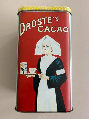 Origineel Droste’s cacao blik Droste & Co Haarlem 