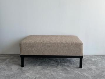 “Design Hocker – 110x70 cm,   Stof Beige  beschikbaar voor biedingen