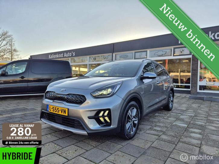 Kia Niro 1.6 GDi Hybrid DynamicPlusLine, 100% Onderhouden!, Auto's, Kia, Bedrijf, Te koop, Niro, ABS, Achteruitrijcamera, Adaptive Cruise Control