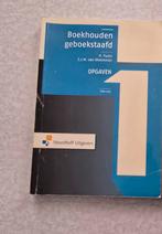 Boekhouden geboekstaafd 1, Ophalen of Verzenden, Beta, Zo goed als nieuw