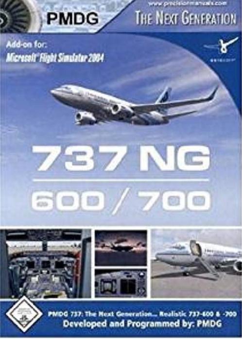 737 NG 600 / 700 FS2004 Flight Simulator 2004 PC CD-ROM, Spelcomputers en Games, Games | Pc, Zo goed als nieuw, Simulatie, 1 speler