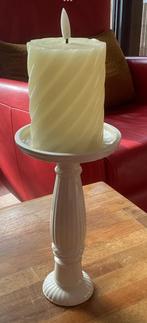 Edme Wedgwood 3 hoge kandelaars, Ophalen of Verzenden, Gebruikt, Overige materialen, Overige typen