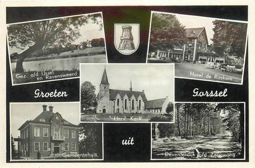 (387-024-047) Gorssel Groeten uit, Verzamelen, Ansichtkaarten | Nederland, Gelderland, Verzenden