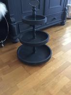 Houten etagere met 3 lagen., Huis en Inrichting, Woonaccessoires | Etagères, Ophalen, Gebruikt