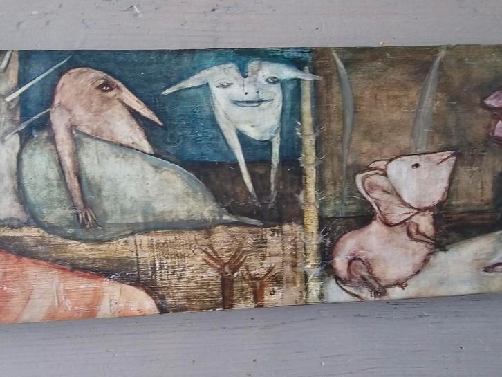 Schilderij, Verzamelen, Boekenleggers, Ophalen of Verzenden