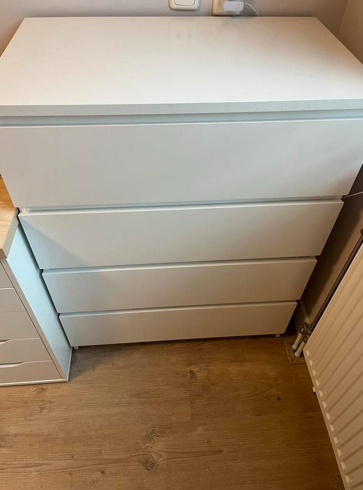Ikea Malm, Huis en Inrichting, Kasten | Ladekasten, Zo goed als nieuw, Minder dan 100 cm, 50 tot 100 cm, 25 tot 50 cm, 3 of 4 laden