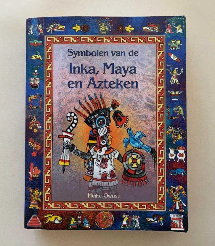 Symbolen van de Inca, Maya en Azteken, Boeken, Esoterie en Spiritualiteit, Zo goed als nieuw, Achtergrond en Informatie, Spiritualiteit algemeen