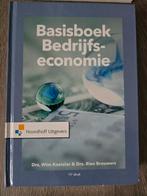 Basisboek Bedrijfseconomie - Drs. Wim Koetzier, Boeken, Studieboeken en Cursussen, Zo goed als nieuw, Drs. Wim Koetzier & Drs. Rien Brouwers