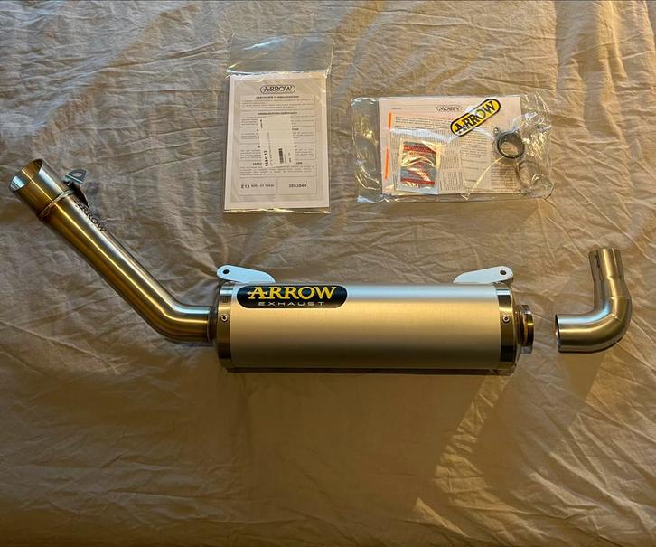 Arrow Thunder full exhaust system aprilia rs4 rs125, Motoren, Onderdelen | Overige, Nieuw, Ophalen of Verzenden