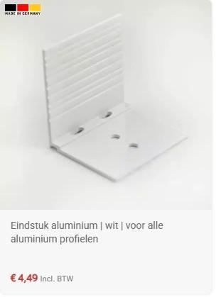 Profielen om overkapping te bouwen  beschikbaar voor biedingen