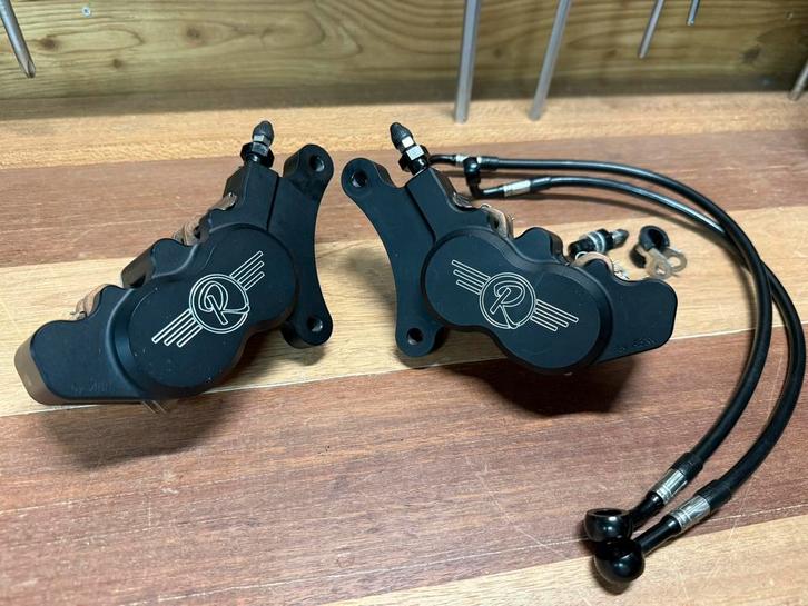 Triumph Bonneville T120 Big Brake upgrade kit Raisch, Motoren, Accessoires | Overige, Zo goed als nieuw, Ophalen of Verzenden