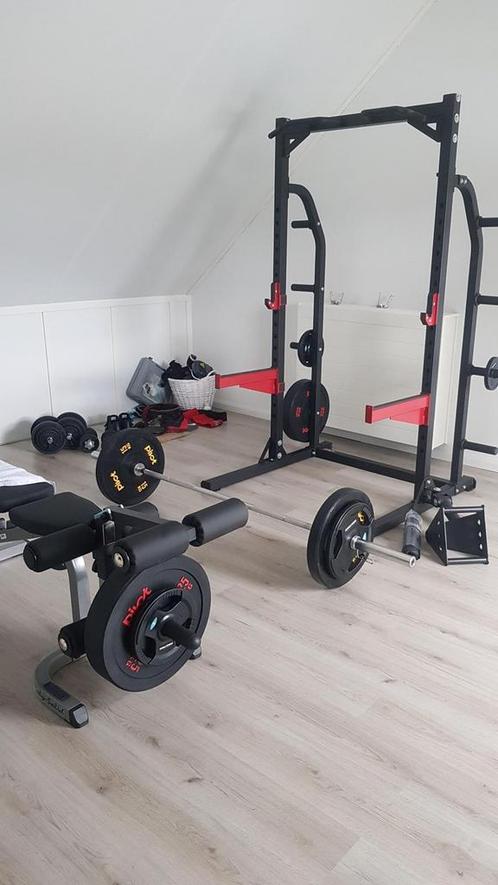 Toestellen thuis gym, Sport en Fitness, Fitnessmaterialen, Zo goed als nieuw, Overige typen, Armen, Benen, Borst, Rug, Ophalen