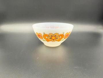 Vintage Scott Mainz Opaline Schaaltje Flower Power beschikbaar voor biedingen