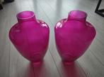 Glazen vazen Fuchsia 27 x 46 cm Henders & Hazel, Ophalen, Overige kleuren, Minder dan 50 cm, Glas