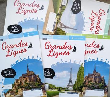 GRANDES LIGNES 6e ed FRANS Onderbouw NIEUWE FLEX boeken MHV beschikbaar voor biedingen