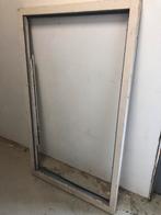 Raam merbau 890 x  1530 mm, Doe-het-zelf en Verbouw, Kozijnen en Schuifpuien, Raamkozijn, Zo goed als nieuw, Hout, Ophalen