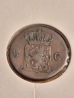 Koperen halve cent 1864 - Willem III, Postzegels en Munten, Munten | Nederland, Verzenden, Koning Willem III, Losse munt